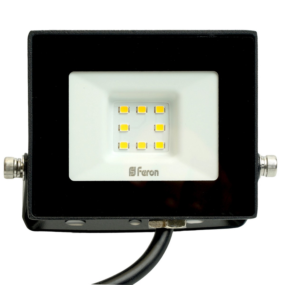 Прожекторы светодиодные Светодиодный прожектор Feron LL-918 IP65 10W Черный 4000K 29490 