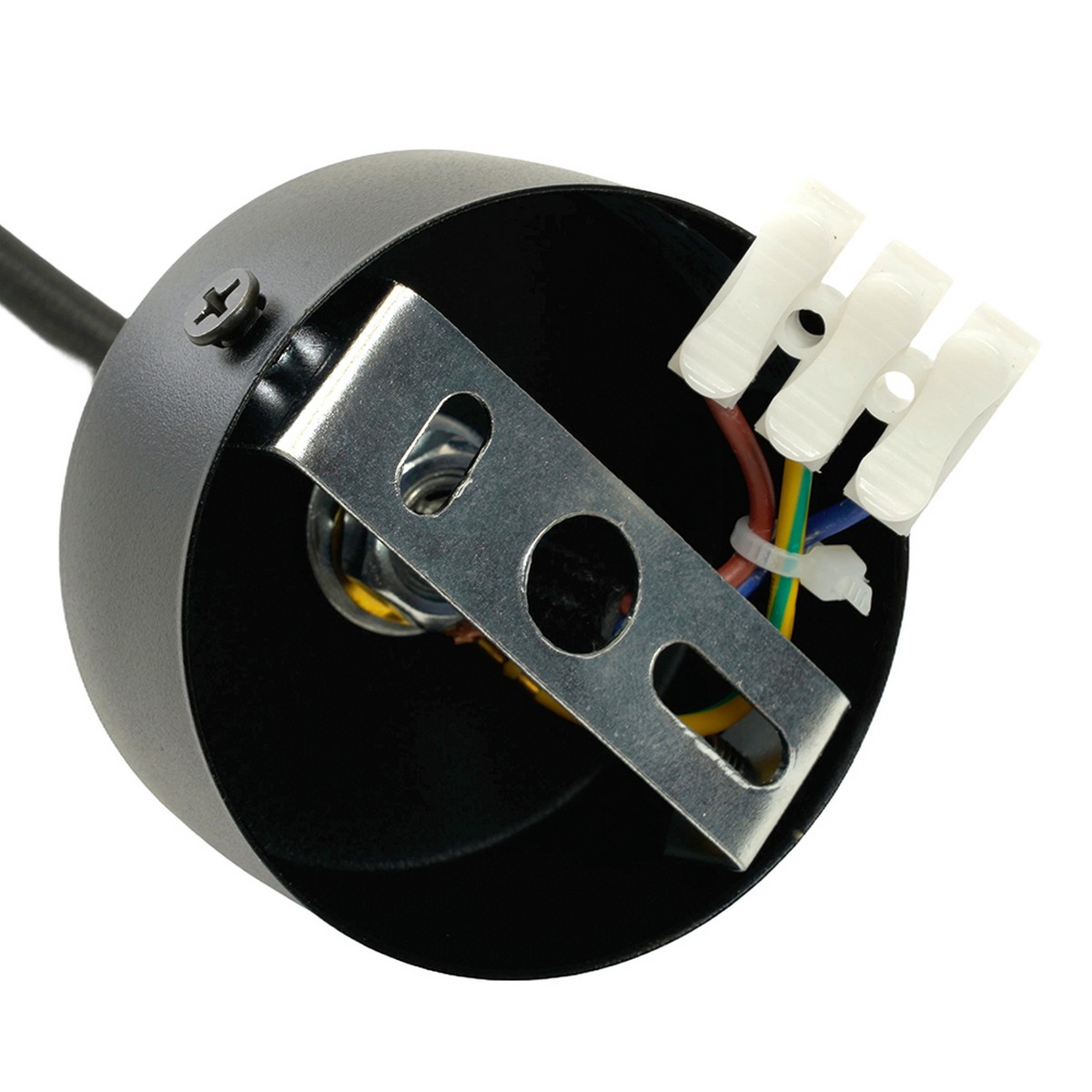 Подвесные светодиодные светильники Светильник подвесной Feron ML1888 Barrel PRISM levitation MR16 35W 230V чёрный золото 48669 