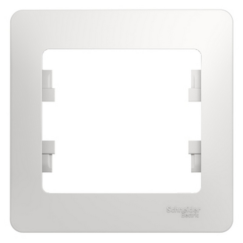 Рамка Systeme Electric Glossa Белый 1-я GSL000101