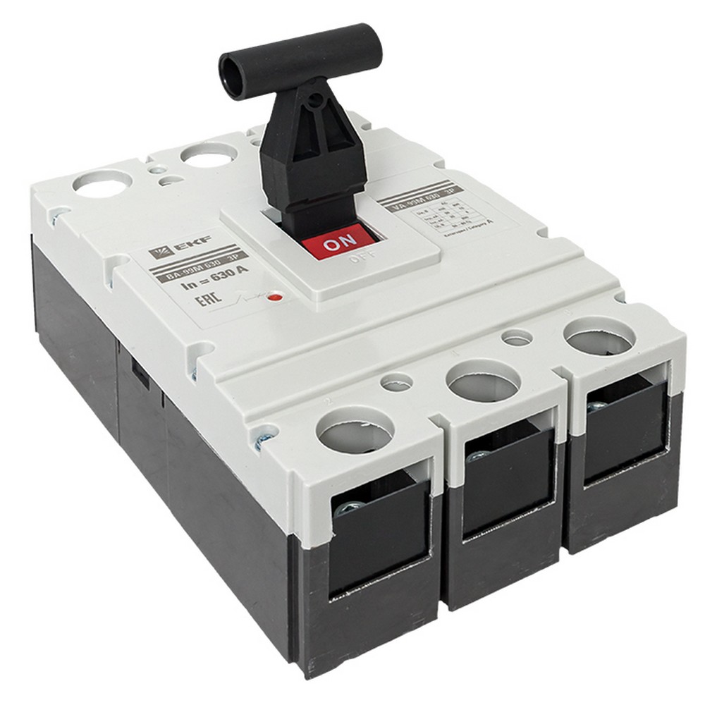 Автоматический выключатель EKF PROxima ВА-99М 630/630А 3P 50кА mccb99-630-630m