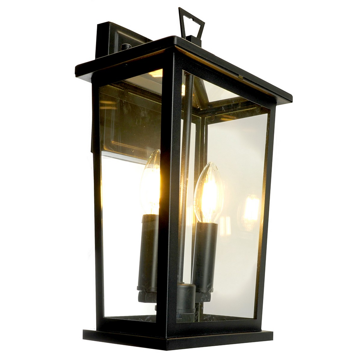 Уличные настенные светильники Светильник садово-парковый Feron PL751 E14 черный 51279 