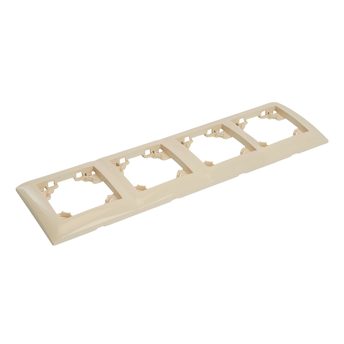 Рамка STEKKER 4-местная Эрна Элегант слоновая кость PFR00-9014-02 49669