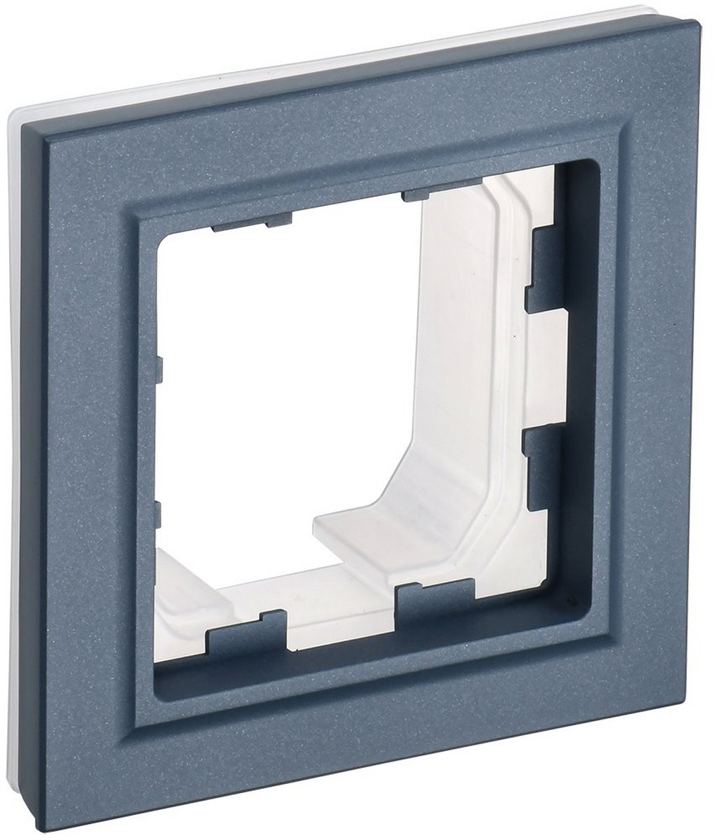 Рамка IEK BRITE 1-местная IP44 РУ-1-БрМ-44 маренго BR-M12-44-K35