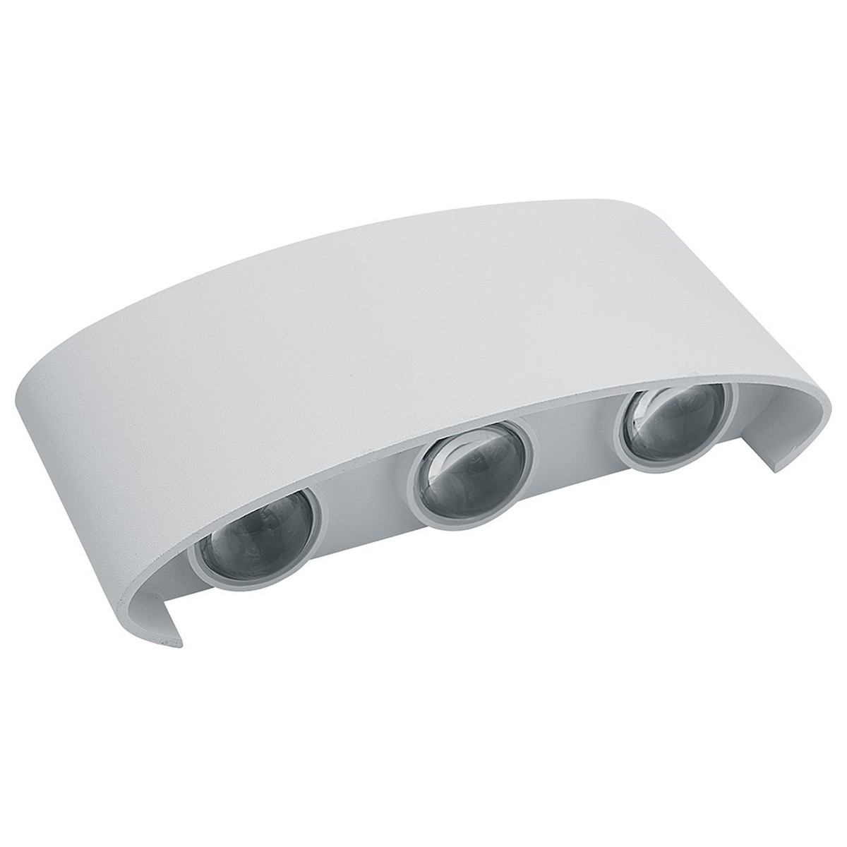 Уличные настенные светильники Светильник уличный светодиодный Feron DH101 6*1W 450Lm 3000K белый 48099 