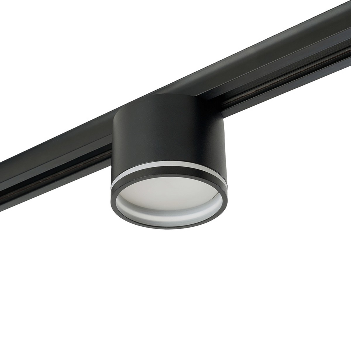 Трековые светодиодные светильники Светильник Feron AL135 трековый GX53 черный 51125 