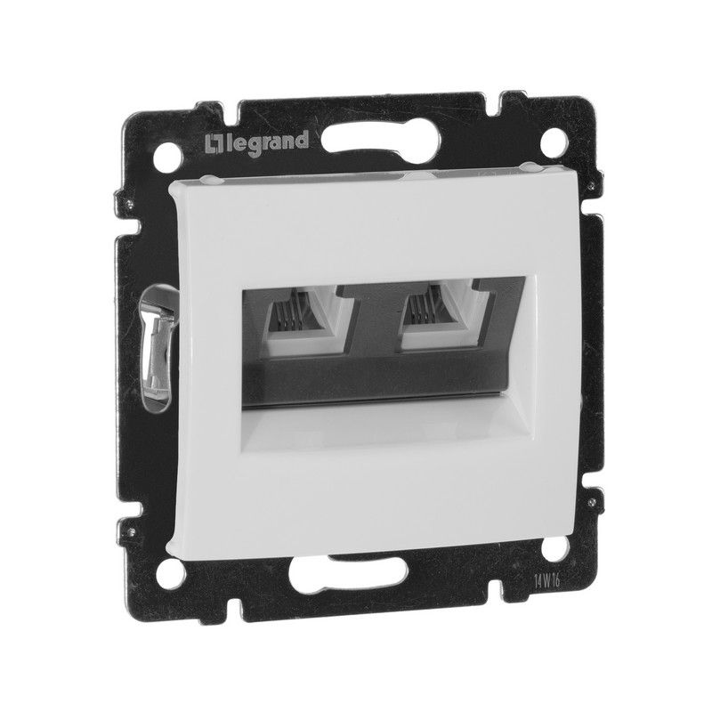 Legrand Valena Classic Белый Розетка телефонная Legrand Valena белый 2-ая 774439