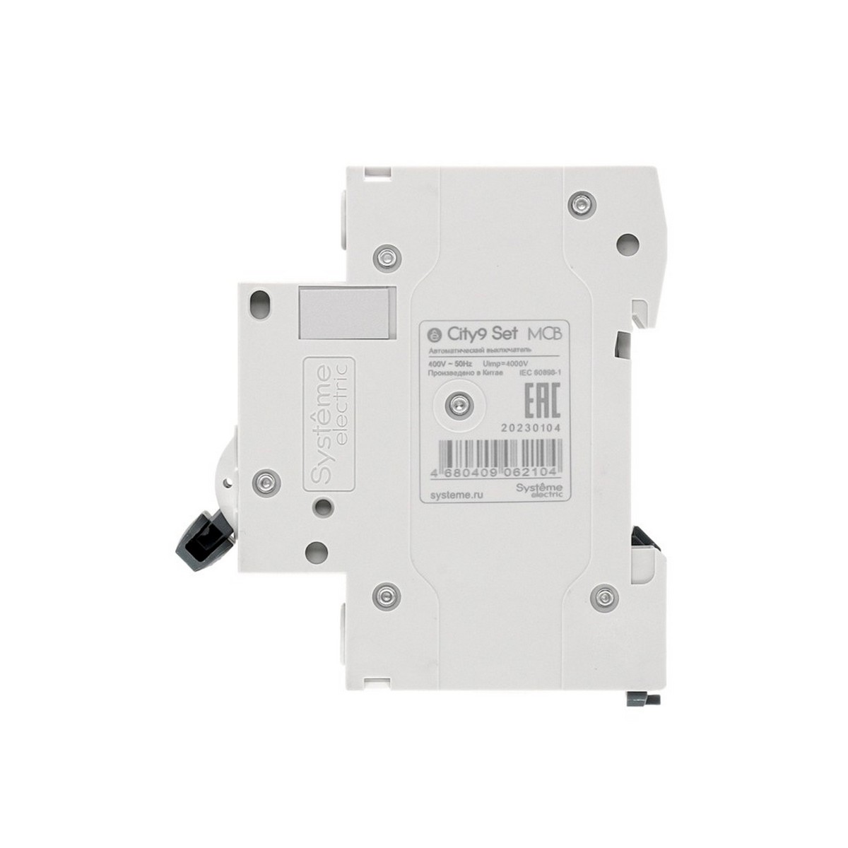 Автоматический выключатель SE City9 Set (АВ) С 6А 2P 4.5kA 230В C9F34206