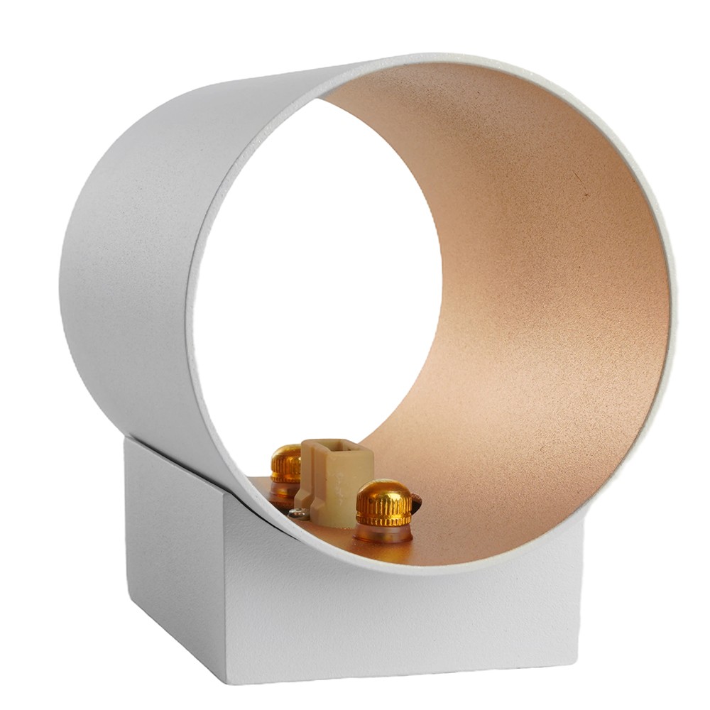 Накладные светодиодные светильники Светильник настенный Feron ML1750 Glow G9 белый золото 48434 