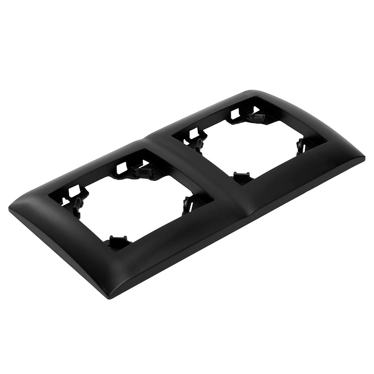 Рамка STEKKER 2-местная Эрна Элегант черный PFR00-9012-03 49662