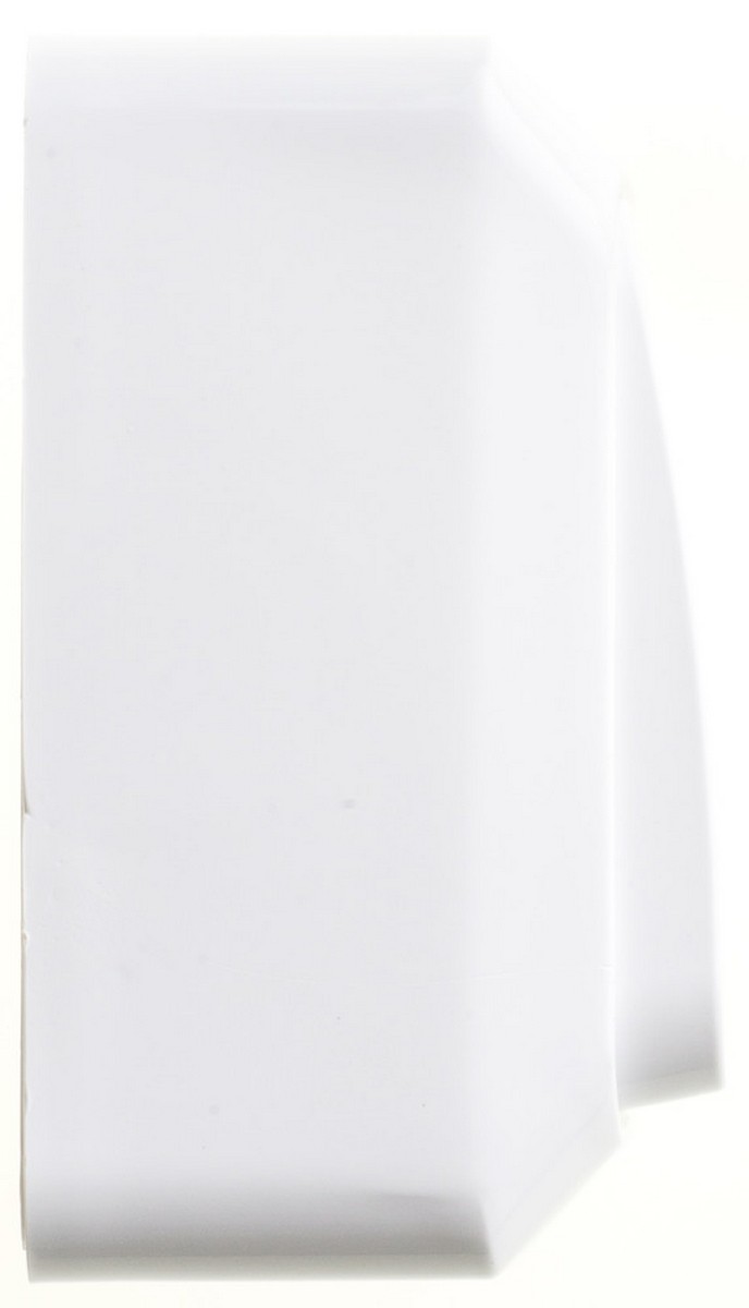 Этюд Белый Выключатель 2-клавишный Systeme Electric Этюд наружный Белый BA10-002B