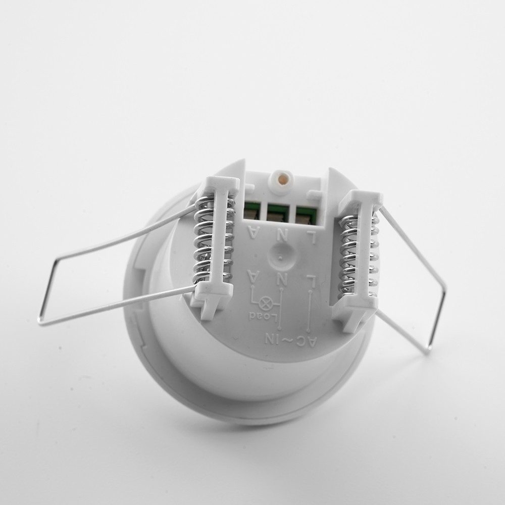 Датчик движения и освещенности Feron SEN50 800W DD=6m IP20 белый 22066