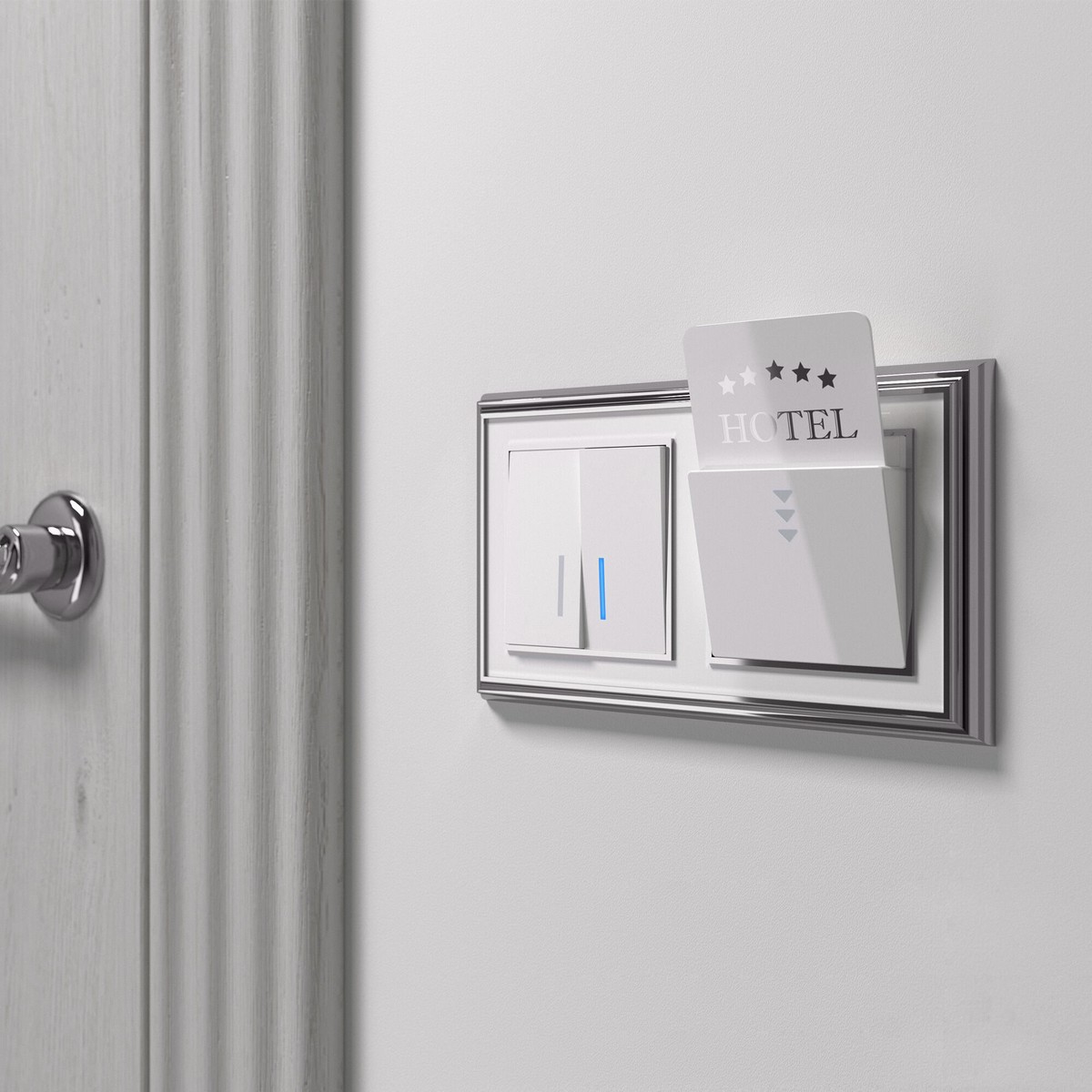 Werkel Белый механизмы Электронный карточный выключатель Werkel (белый) W1153101 a051130