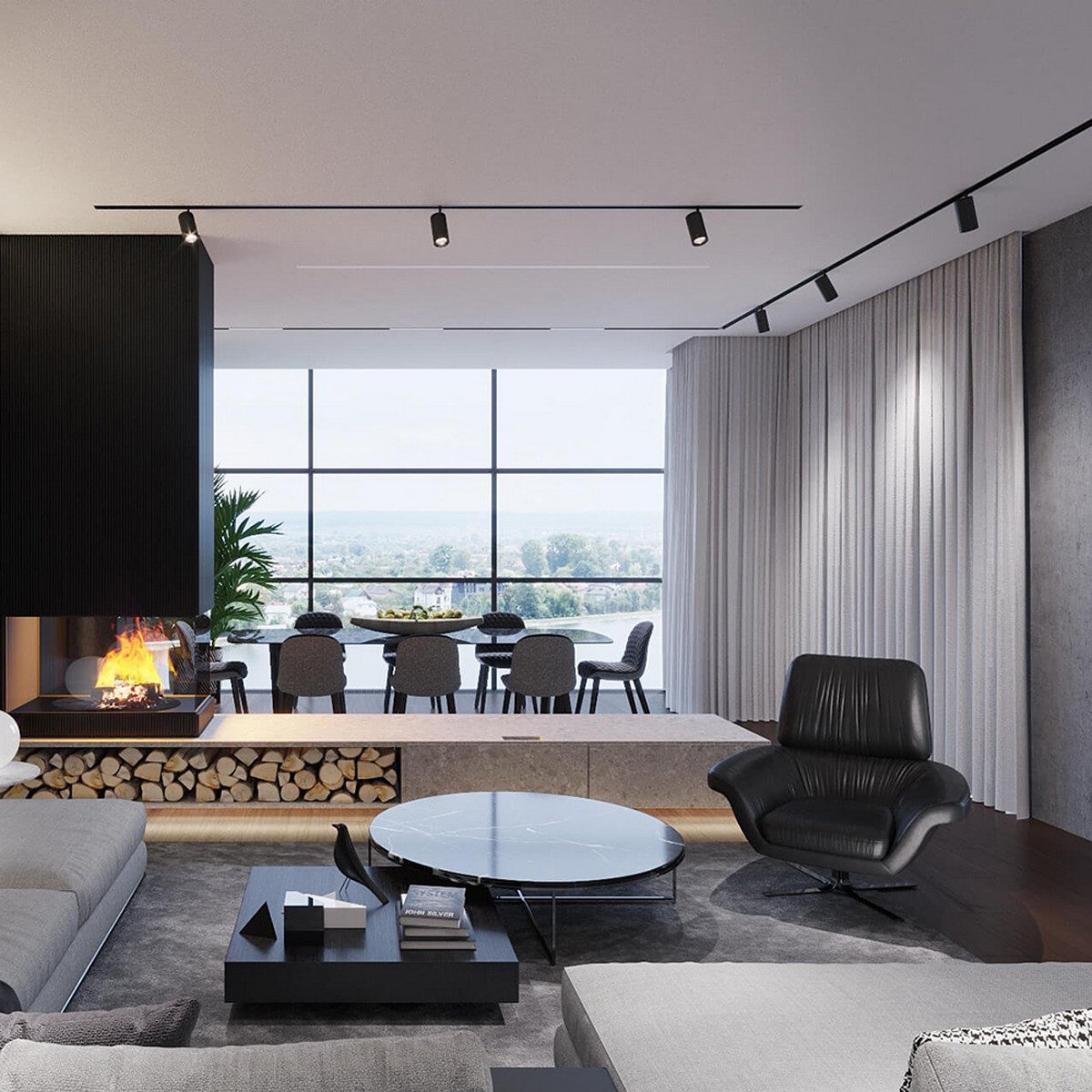 Трековые светодиодные светильники Светодиодный светильник Feron AL103 трековый на шинопровод 30W 4000K 35 градусов белый TrueColor 48941 