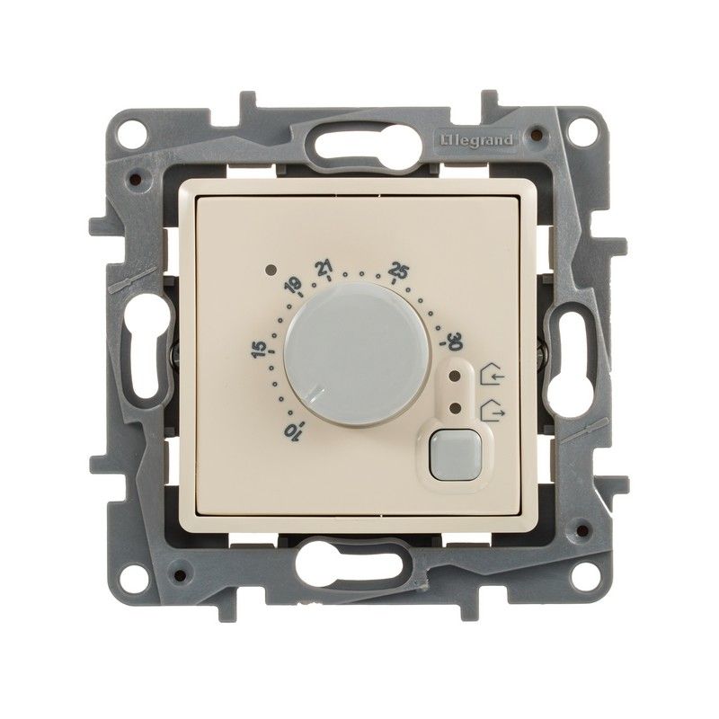 Legrand Etika Слоновая кость Термостат Legrand Etika слоновая кость д/пола 672330