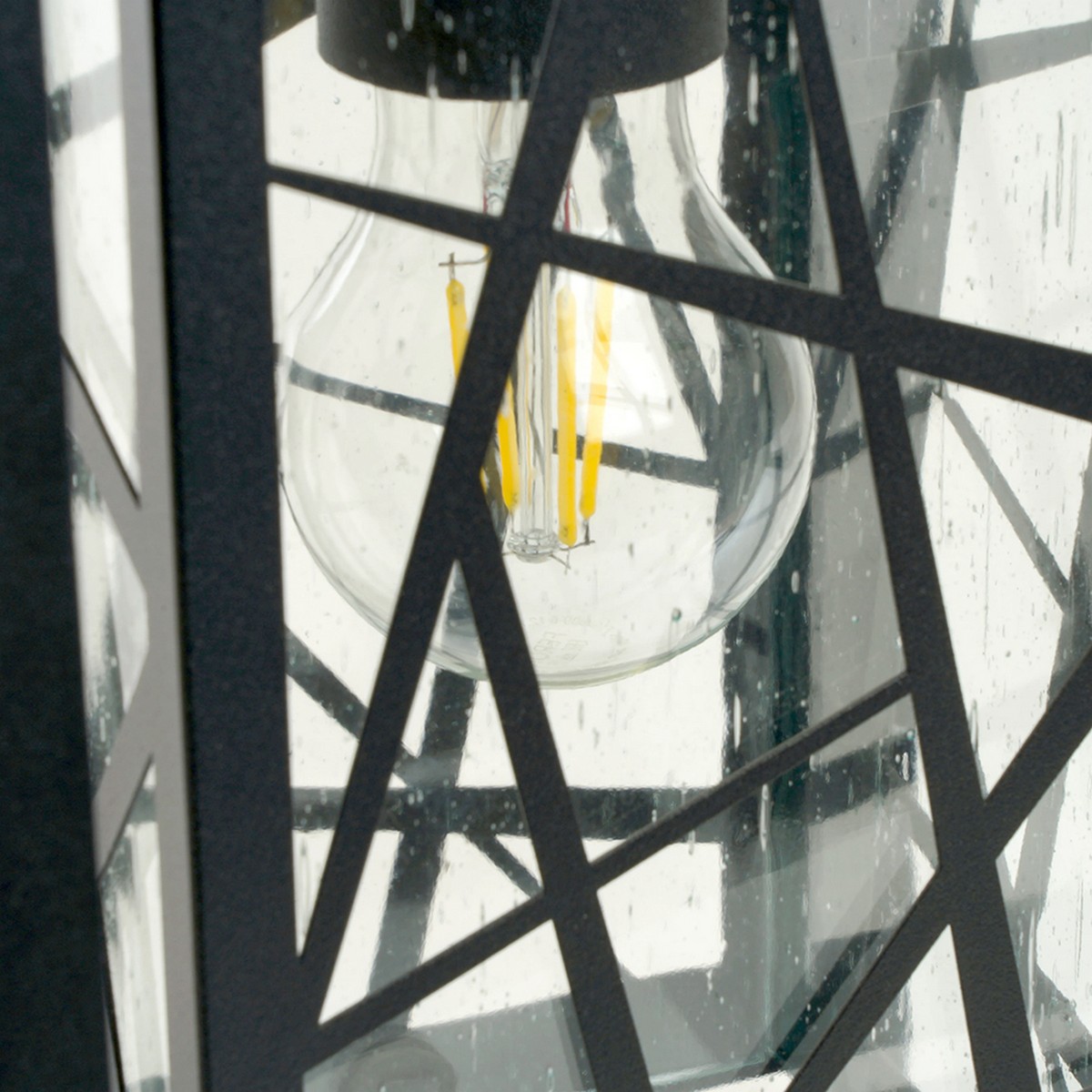 Уличные светильники на цепочке Светильник садово-парковый Feron PL642 на цепочке 60W 230V E27 черный 11648 