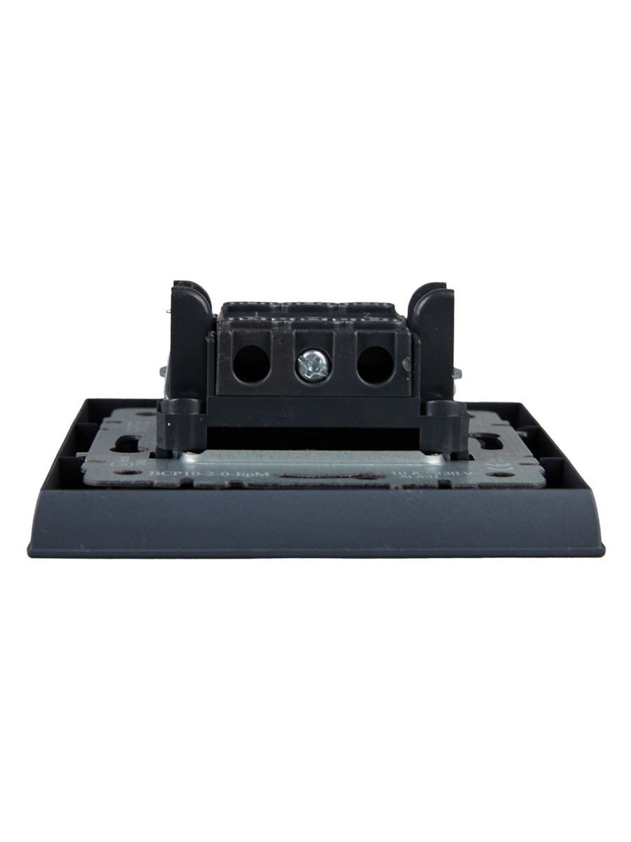 IEK Brite Маренго Выключатель IEK BRITE Маренго 2-кл. 10А в сборе ВСР10-2-0-БрМ BR-V20-0-10-K35-F