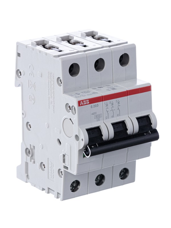 Автоматический выключатель ABB S203 6A (С) 6kA 2CDS253001R0064