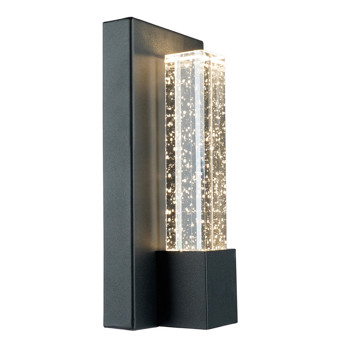Светильник уличный светодиодный Feron DH2201 Катар 5W 90*43*210мм 3000К черный (на стену вверх) 53093