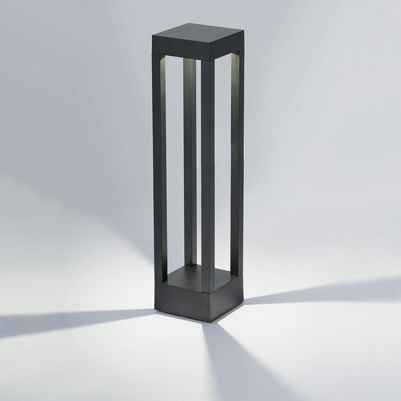 Уличные светильники на столб Светильник уличный светодиодный Feron DH802 10W AC/DC12-24V 3000K черный 48451 