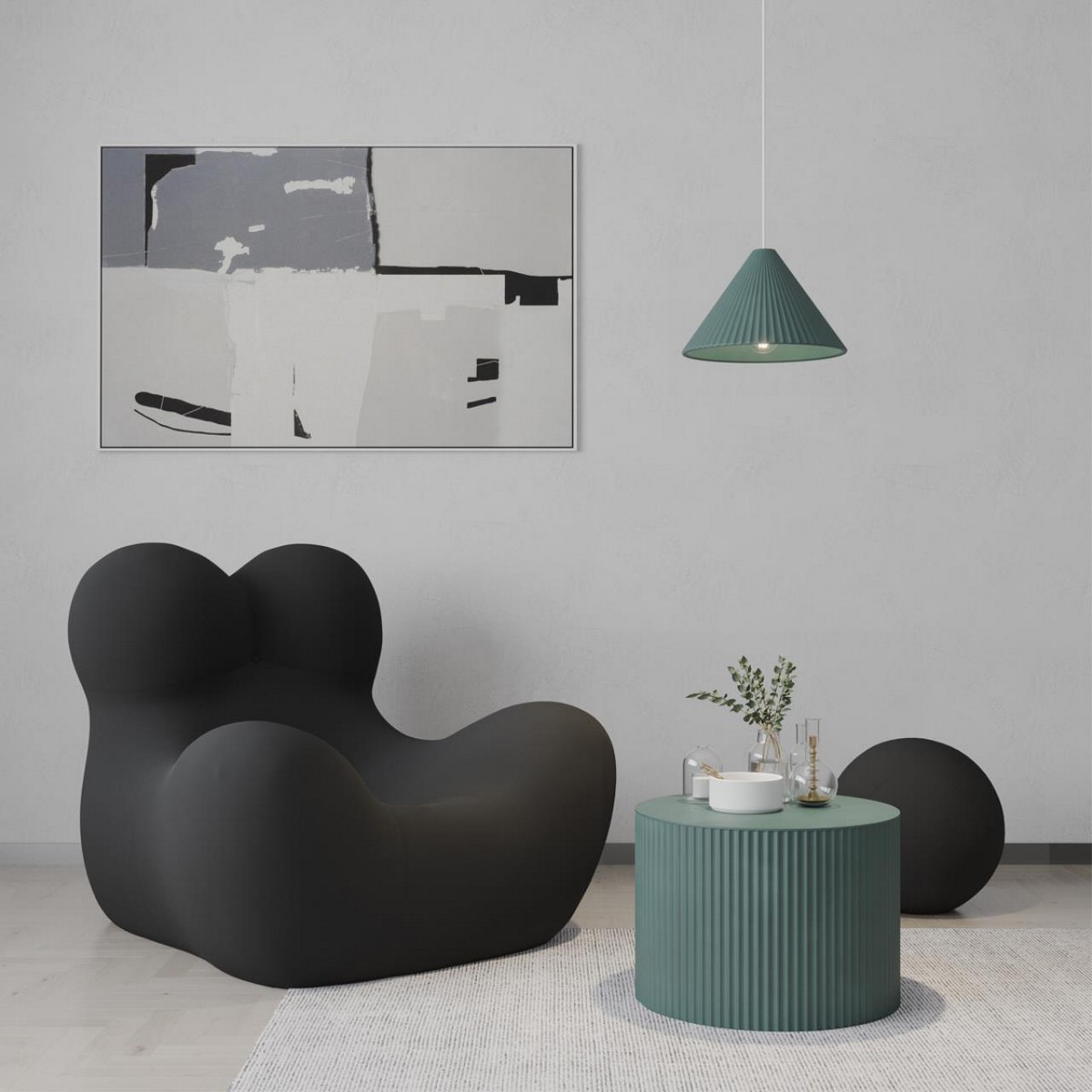 Подвесные светодиодные светильники Светильник подвесной гипсовый длина провода 2м (есть возможность покраски) NOVOTECH YESO 370979 