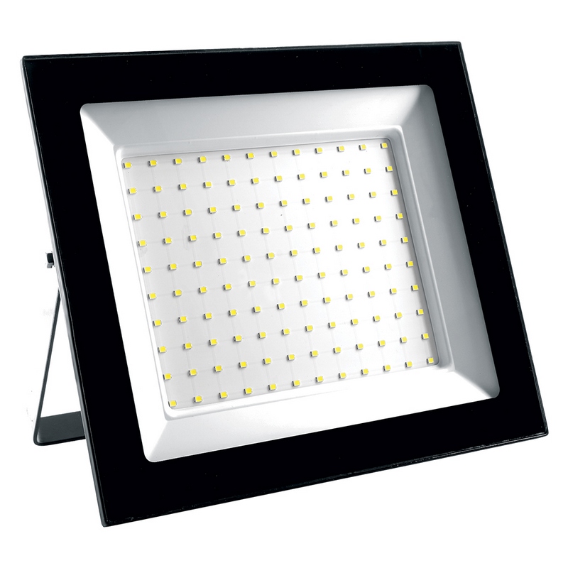 Светодиодный прожектор Saffit SFL90-150 150W Черный 6400K 55069