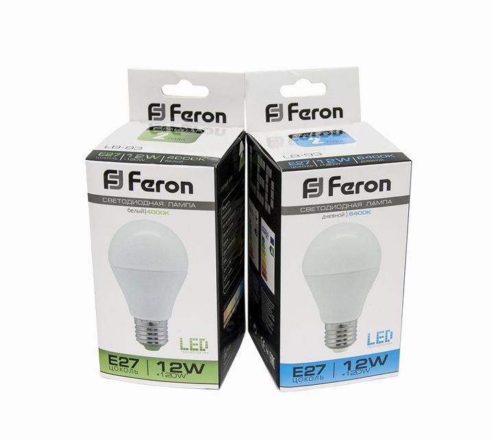 E27 Лампа светодиодная Feron LB-93 E27 12W 2700K 230V 25489 