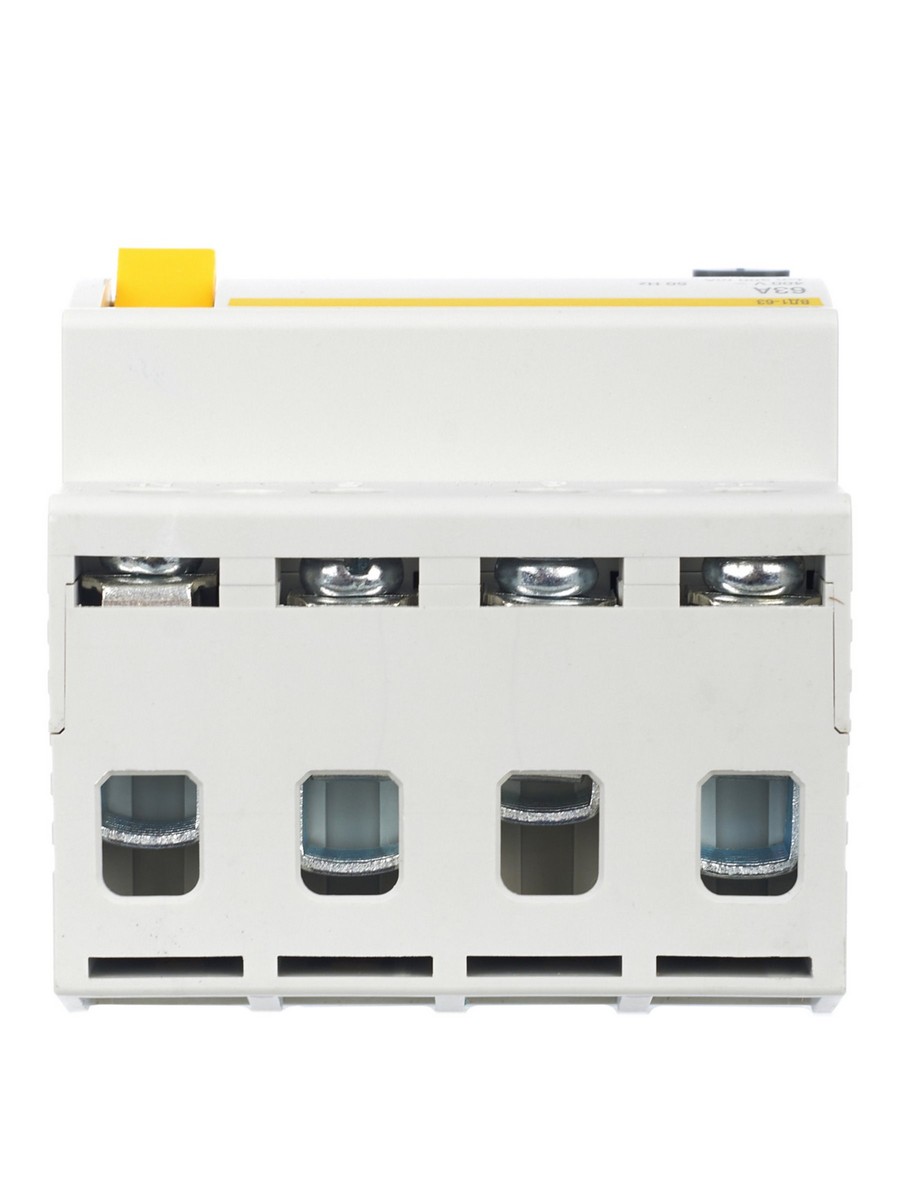 IEK Выключатель дифференциальный IEK KARAT ВД1-63 (УЗО) 4Р 63А 300мА MDV10-4-063-300 