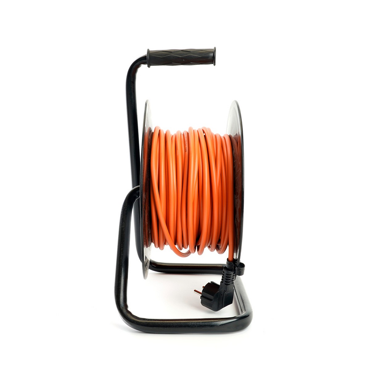 Удлинитель на катушке Stekker STD03-20-50 Standart 4-местный с/з ПВС 3*1,5 оранжевый IP20 50м 50185
