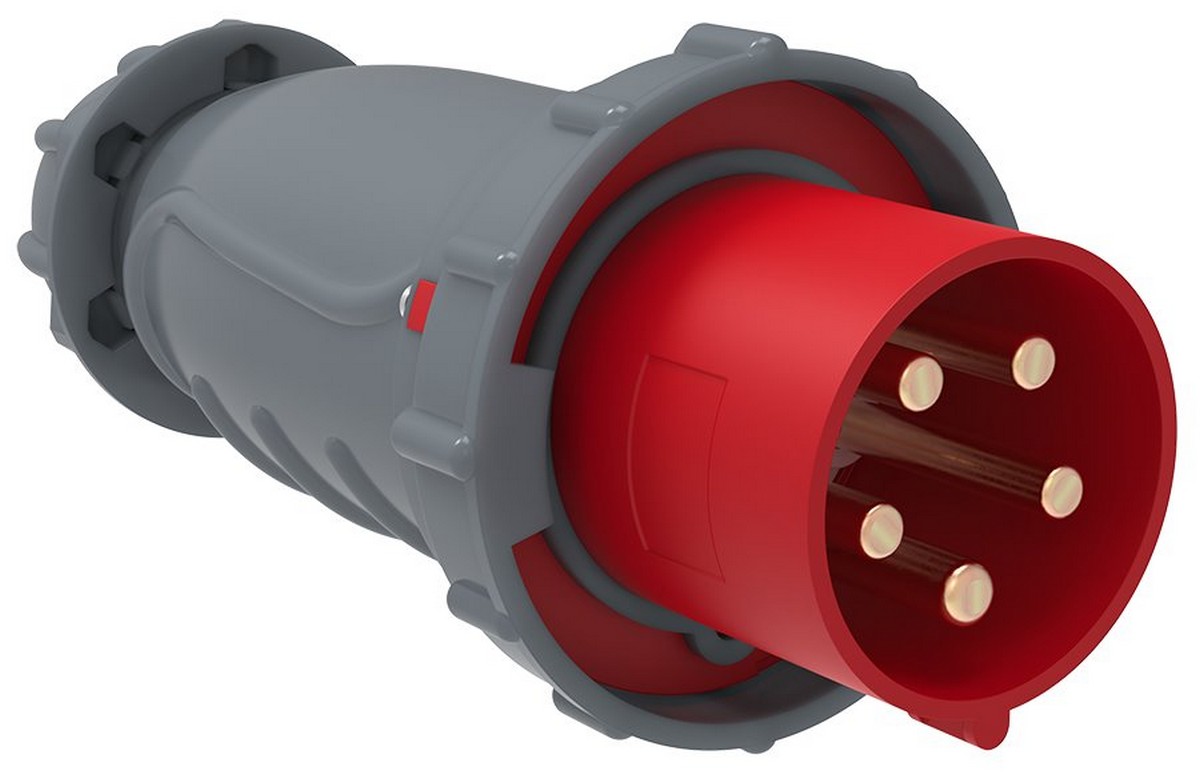 Вилка кабельная IEK ССИ-045 125А 3Р+РЕ+N IP67 MAGNUM PSN02-125-5