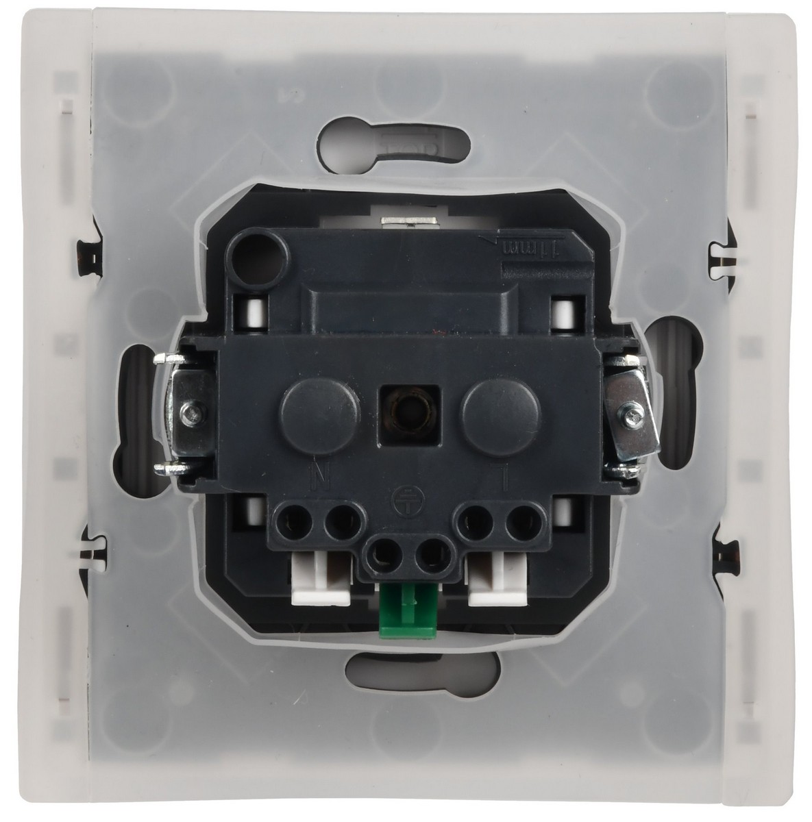 IEK FORTE&PIANO Белый Розетка IEK FORTE&PIANO Белый с/з со шт с крышкой безвинтовое крепление 16А IP44 FP219