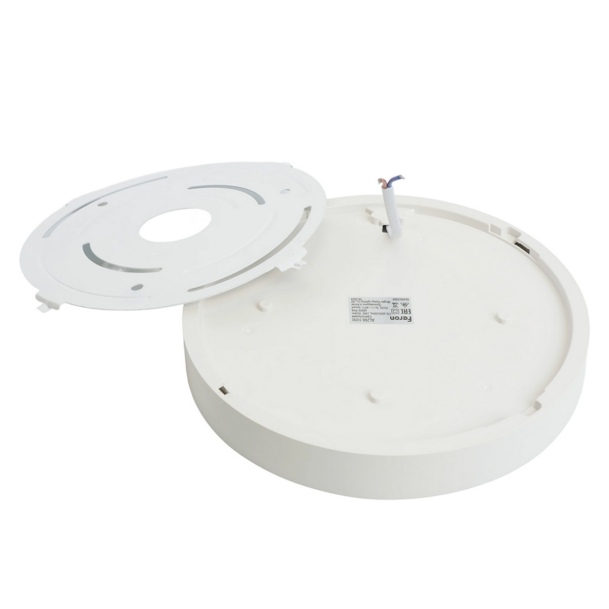 Накладные светодиодные светильники Светодиодный светильник Feron AL266 накладной 24W 4000K белый 51292 