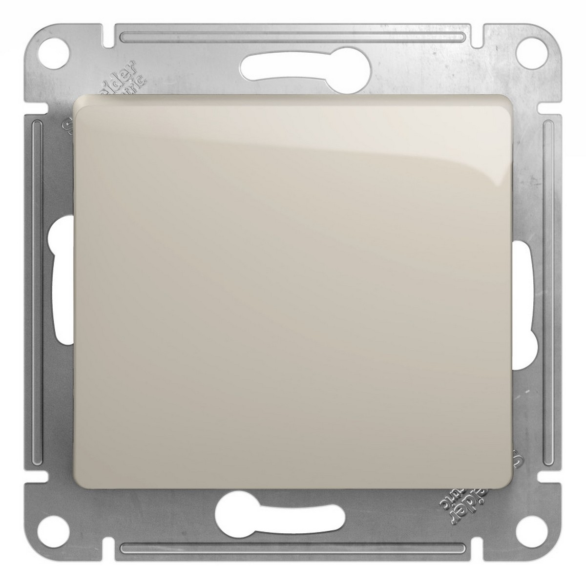 Glossa Молочный Кнопка нажимная Systeme Electric Glossa Молочная GSL000915