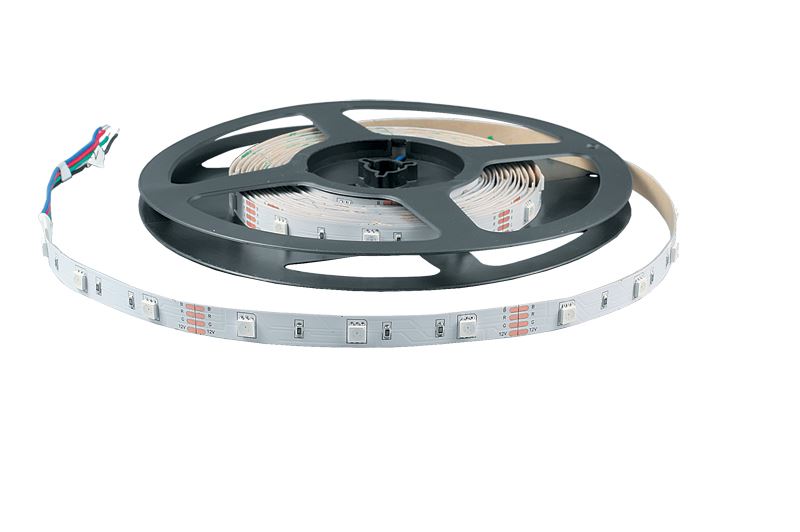 Светодиодная лента RGB Светодиодная лента Eleganz LUX 5050 IP20 12V 14,4 Вт/м 60 Led/м RGB (цена за метр) EL-LS-14RGB 