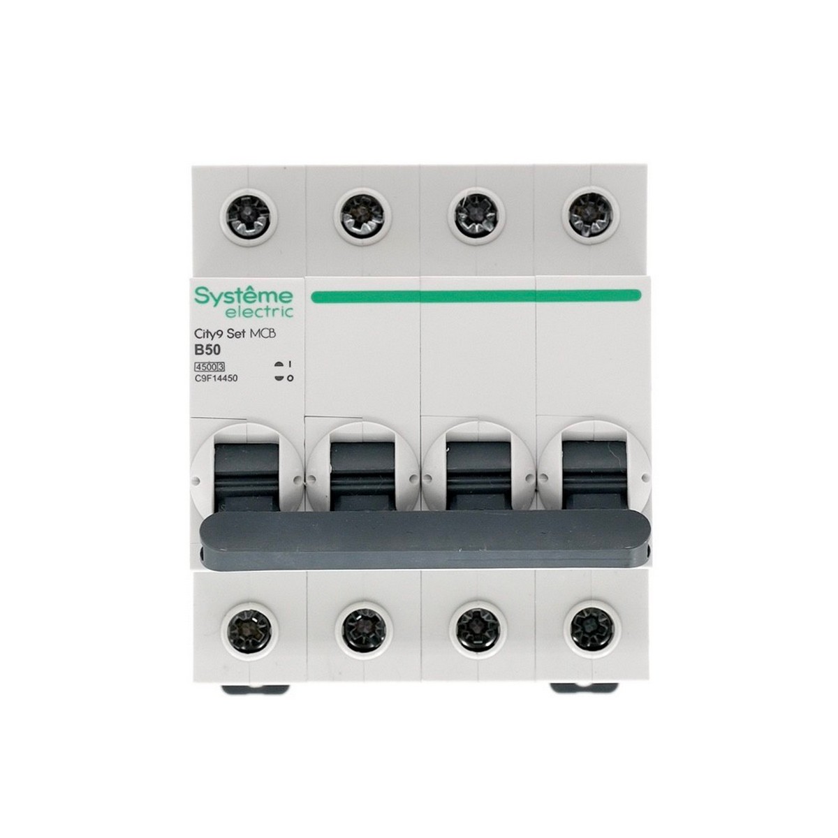 Автоматический выключатель SE City9 Set (АВ) B 50А 4P 4.5kA 400В C9F14450
