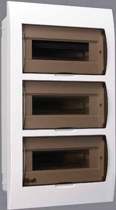 Корпус пластиковый Dekraft ЩРВ-П-36 встраиваемый 36 мод. IP41 31007DEK