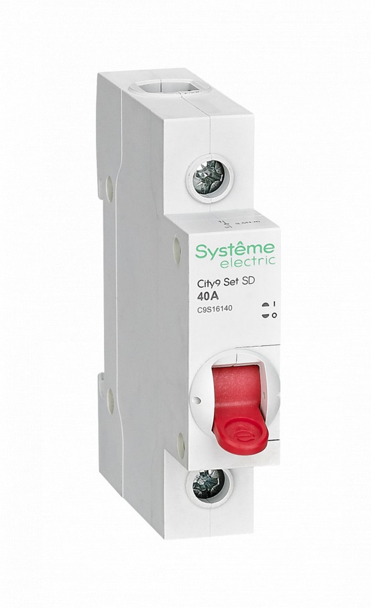 Systeme Electric Выключатель нагрузки SE City9 Set (ВН) 1P 40А 230В C9S16140 