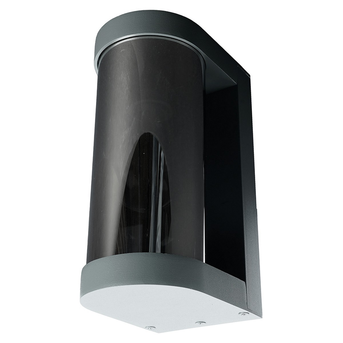 Уличные настенные светильники Светильник Feron садово-парковый Feron DH1901 на стену E27 серый/зеркальный 52187 