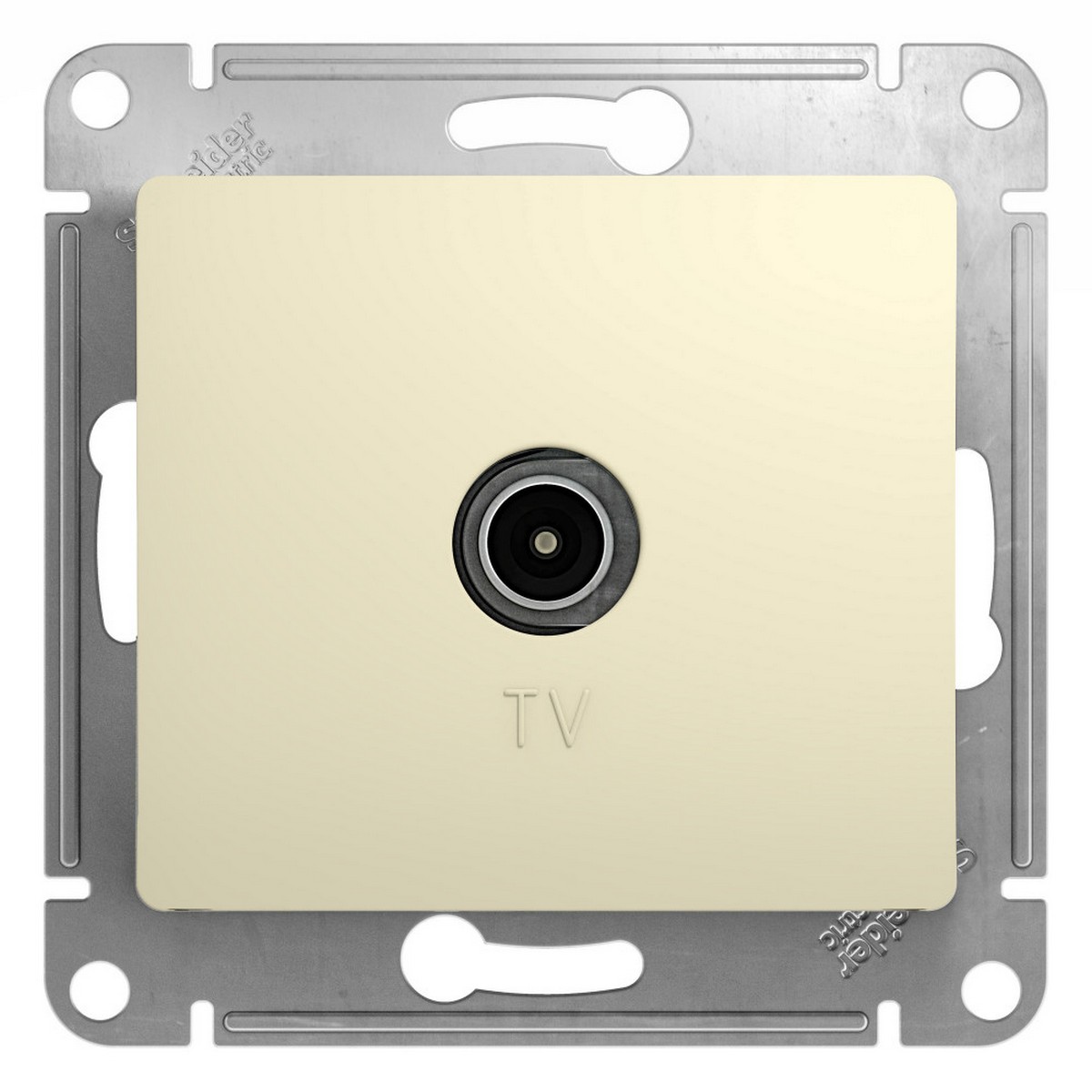 Розетка TV Systeme Electric Glossa Бежевый коннектор GSL000293