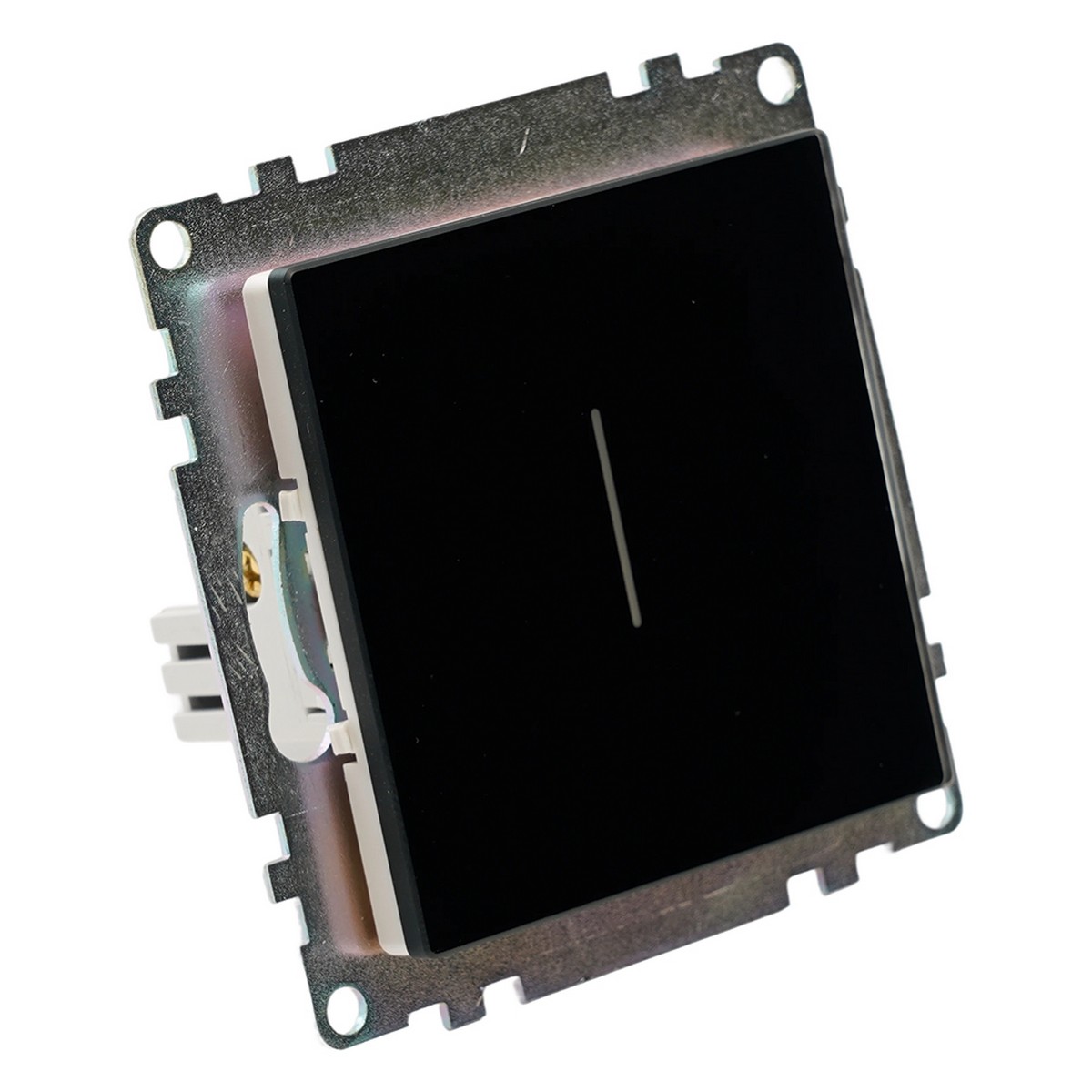 Катрин - Розетки и выключатели Stekker Выключатель 1-клавишный STEKKER сенсорный Катрин черный 50272