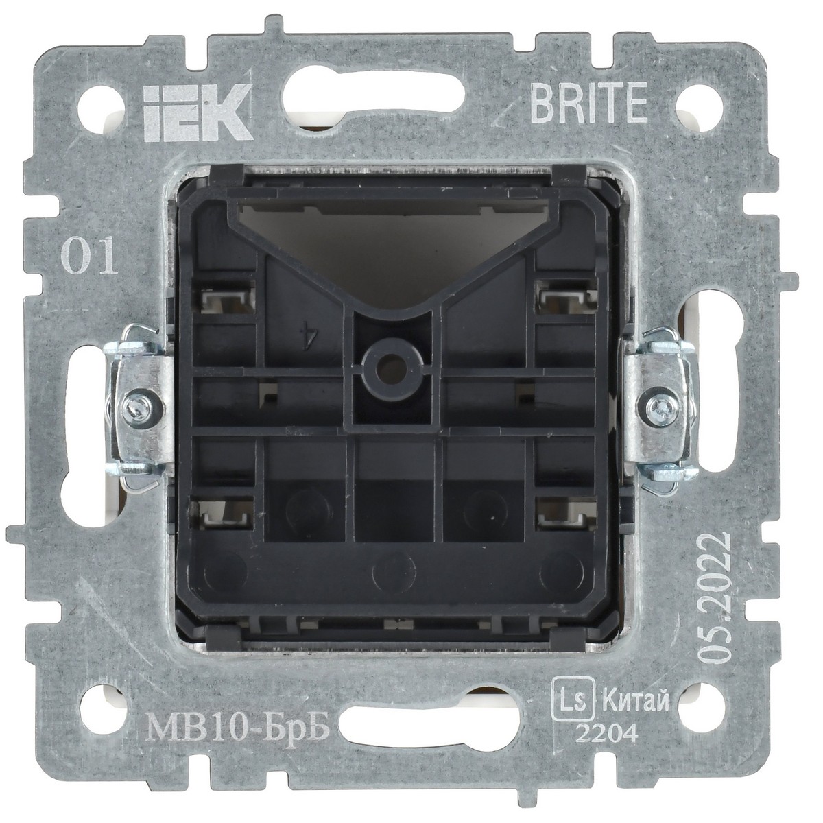 Вывод кабеля IEK BRITE МВ10-БрБ белый BR-VK10-0-K01