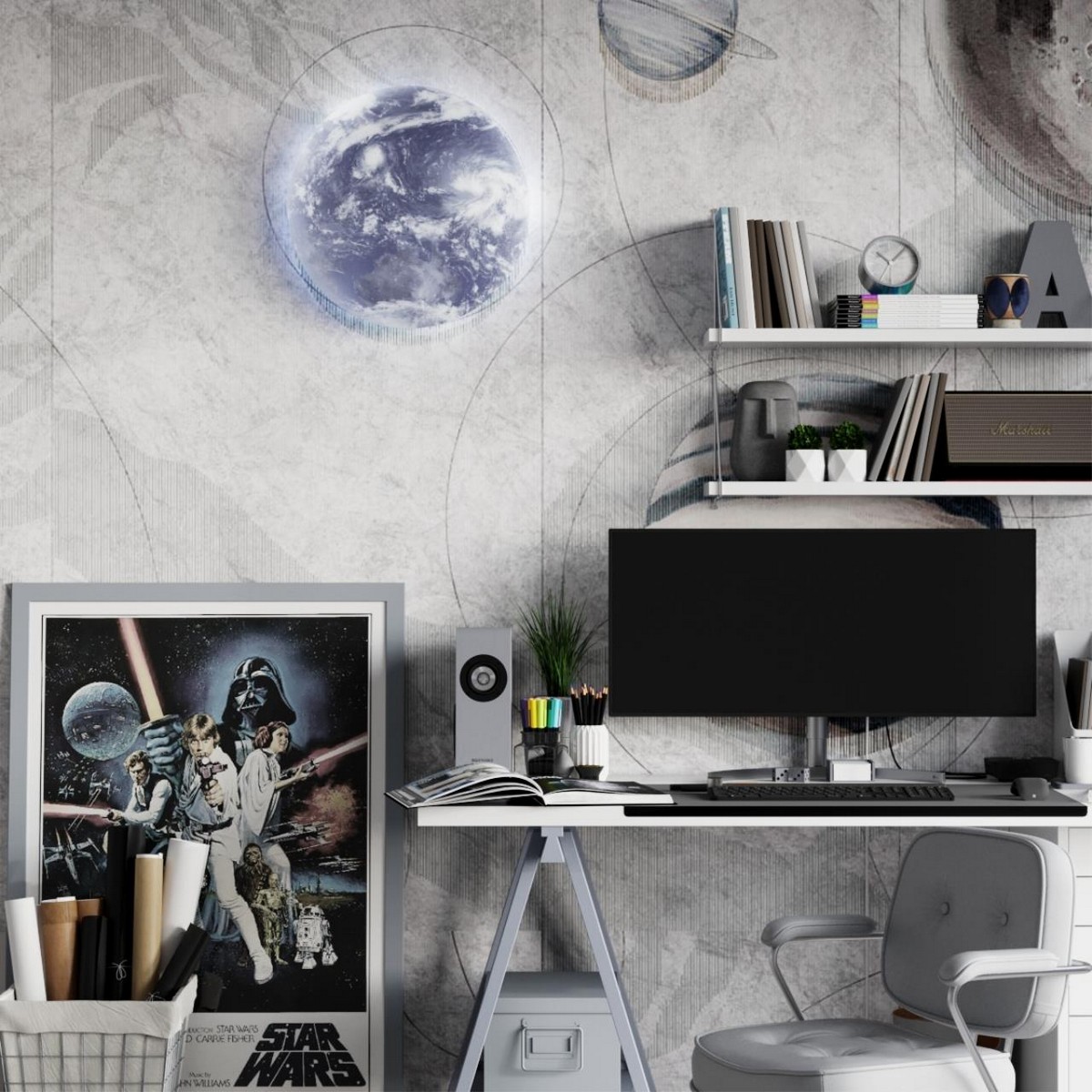 Накладные светодиодные светильники Настенно-потолочный светильник СОНЕКС 3085/ELN SPACE 