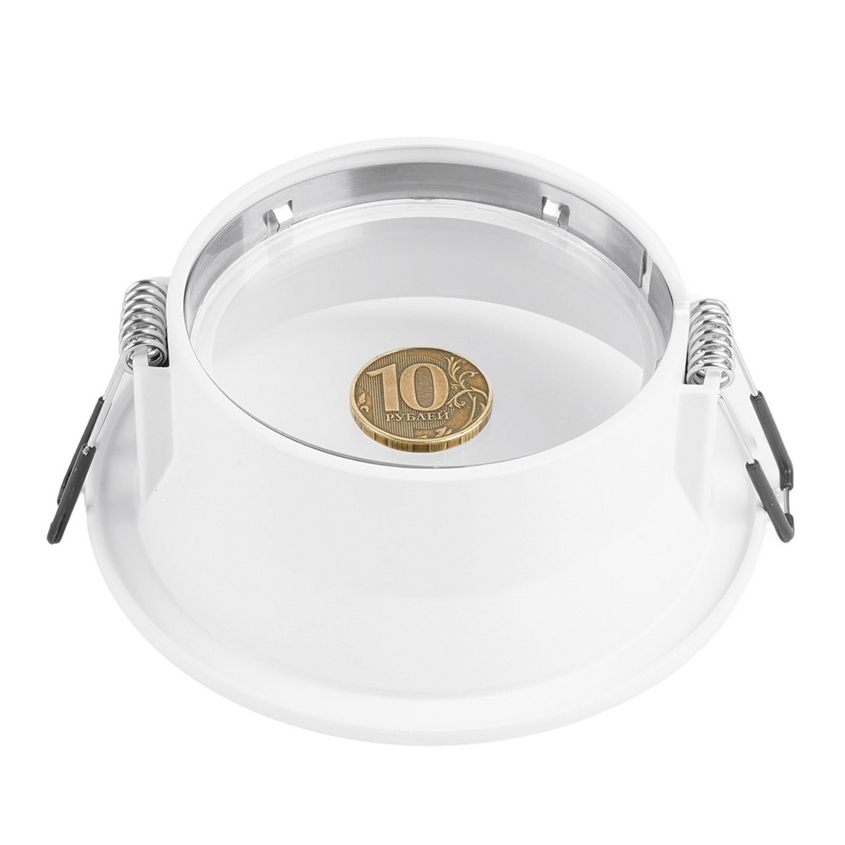 Светильник Feron встраиваемый 15W 230V GX53 Белый круг DL513 53307