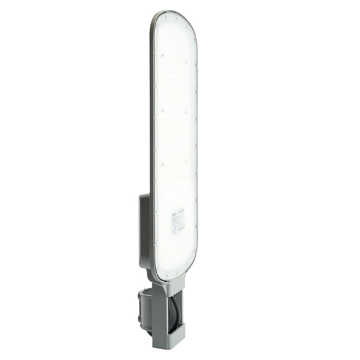 Консольные уличные светодиодные светильники на столб Светодиодный уличный консольный светильник Feron SP3070 150W 5000K серый 51802 