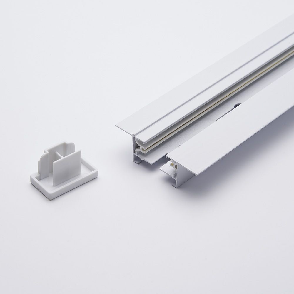 Трековые светодиодные светильники Шинопровод для трековых светильников встраиваемый Feron белый 2м CAB1004 10353 