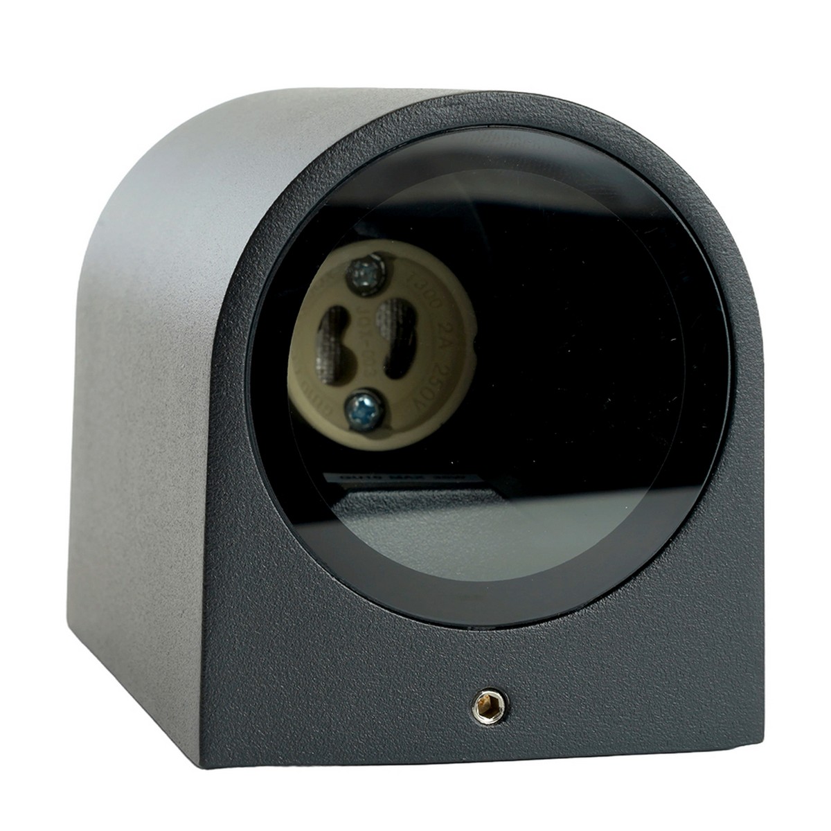 Уличные настенные светильники Светильник садово-парковый Feron DH014 на стену GU10 230V черный 11866 