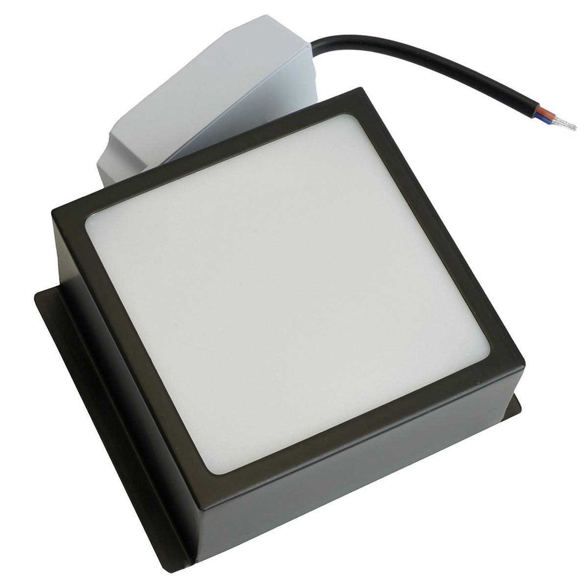 Светодиодные светильники армстронг 600*600 Светодиодный светильник Feron AL254 встраиваемый 12W 4000K черный Грильятто 48914 