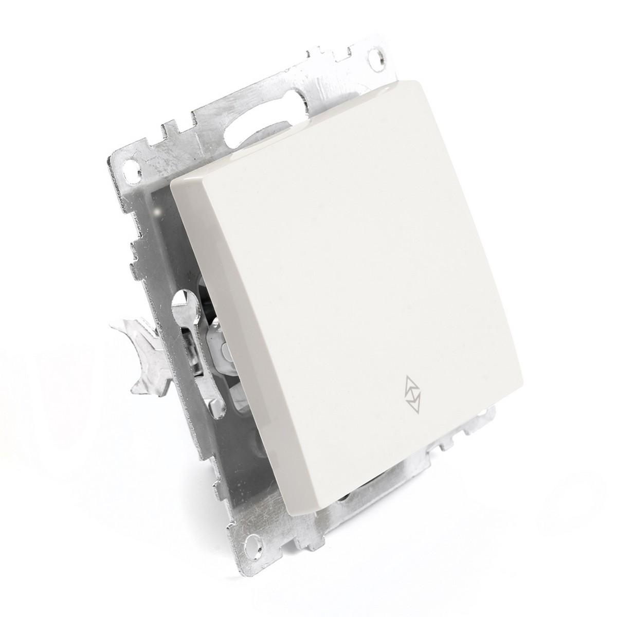 Катрин - Розетки и выключатели Stekker Переключатель 1-клавишный STEKKER GLS10-7105-01 250V 10А Катрин белый 39572