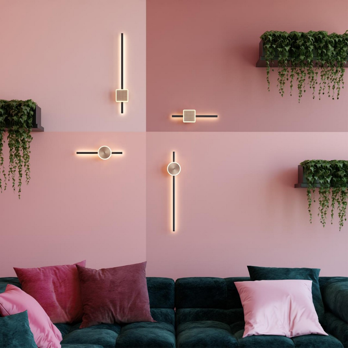 Накладные светодиодные светильники Настенно-потолочный светильник ODEON LIGHT 4256/12WL STILO 