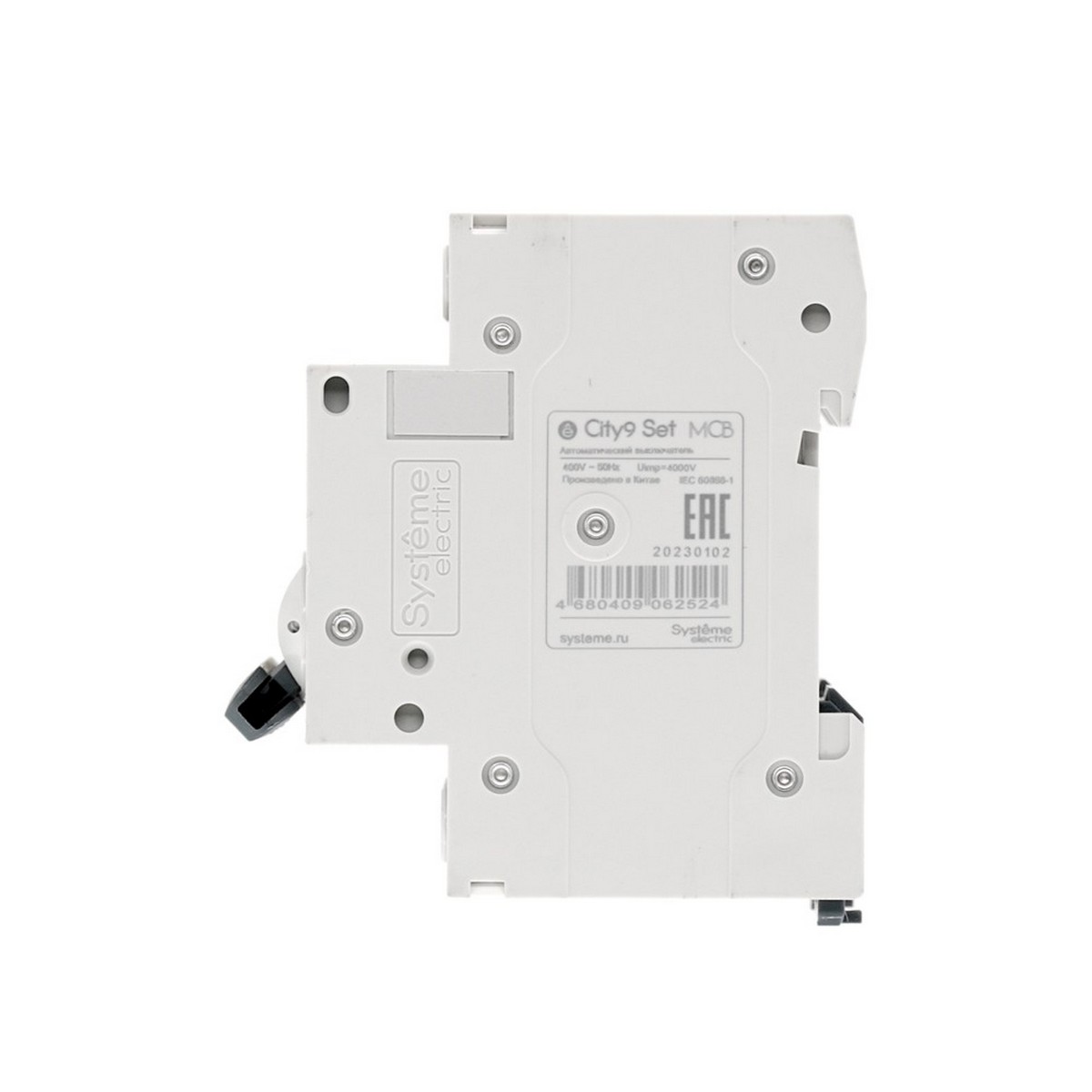 3 полюсные (трехполюсные) Автоматический выключатель SE City9 Set (АВ) С 63А 3P 4.5kA 400В C9F34363 