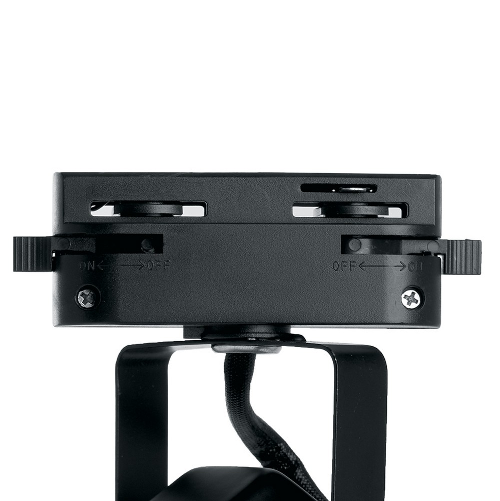 Трековые светодиодные светильники Светильник Feron AL192 трековый на шинопровод под лампу GU10 черный 41594 